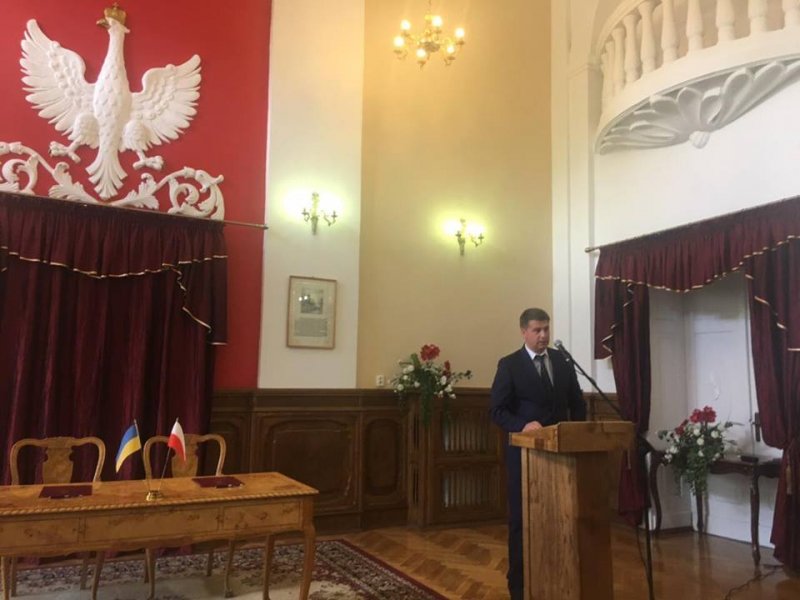 Угода про співробітництво між містами Васильків (Україна) та Томашув Любельський (Польща)