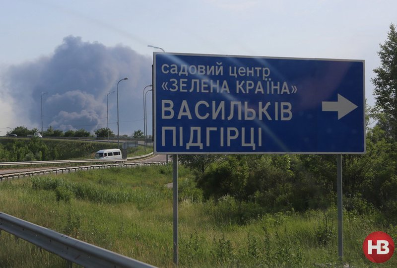 На нафтобазі БРСМ під Васильковом сталася нова пожежа