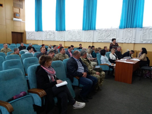 ЗАСІДАННЯ ЦЕНТРУ ДОПОМОГИ УЧАСНИКАМ АТО, ЧЛЕНАМ ЇХ СІМЕЙ ТА ЧЛЕНАМ СІМЕЙ ЗАГИБЛИХ ВІЙСЬКОВОСЛУЖБОВЦІВ, ЯКІ БРАЛИ УЧАСТЬ У ПРОВЕДЕННІ АТО