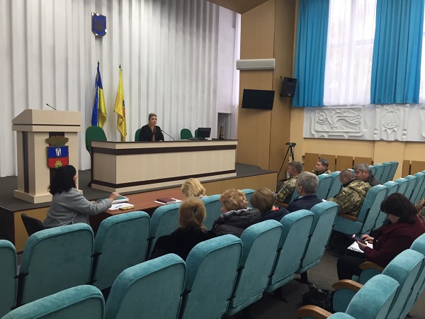 ЗАСІДАННЯ ВАСИЛЬКІВСЬКОГО МІСЬКОГО ЦЕНТРУ ЗАХИСТУ УЧАСНИКІВ АНТИТЕРОРИСТИЧНОЇ ОПЕРАЦІЇ