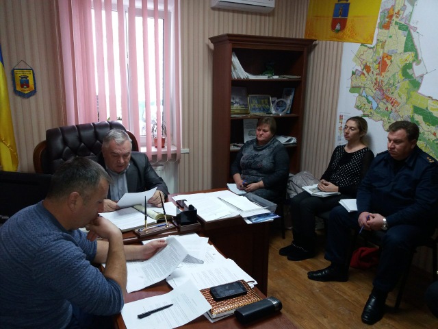 ЗАСІДАННЯ  КОМІСІЇ З ПИТАНЬ ТЕХНОГЕННО-ЕКОЛОГІЧНОЇ БЕЗПЕКИ ТА НАДЗВИЧАЙНИХ СИТУАЦІЙ