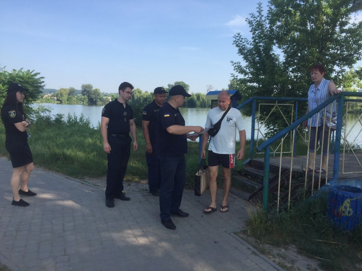 Рейд по водним об’єктам Василькова