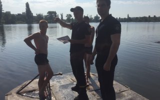 Рейд по водним об’єктам Василькова