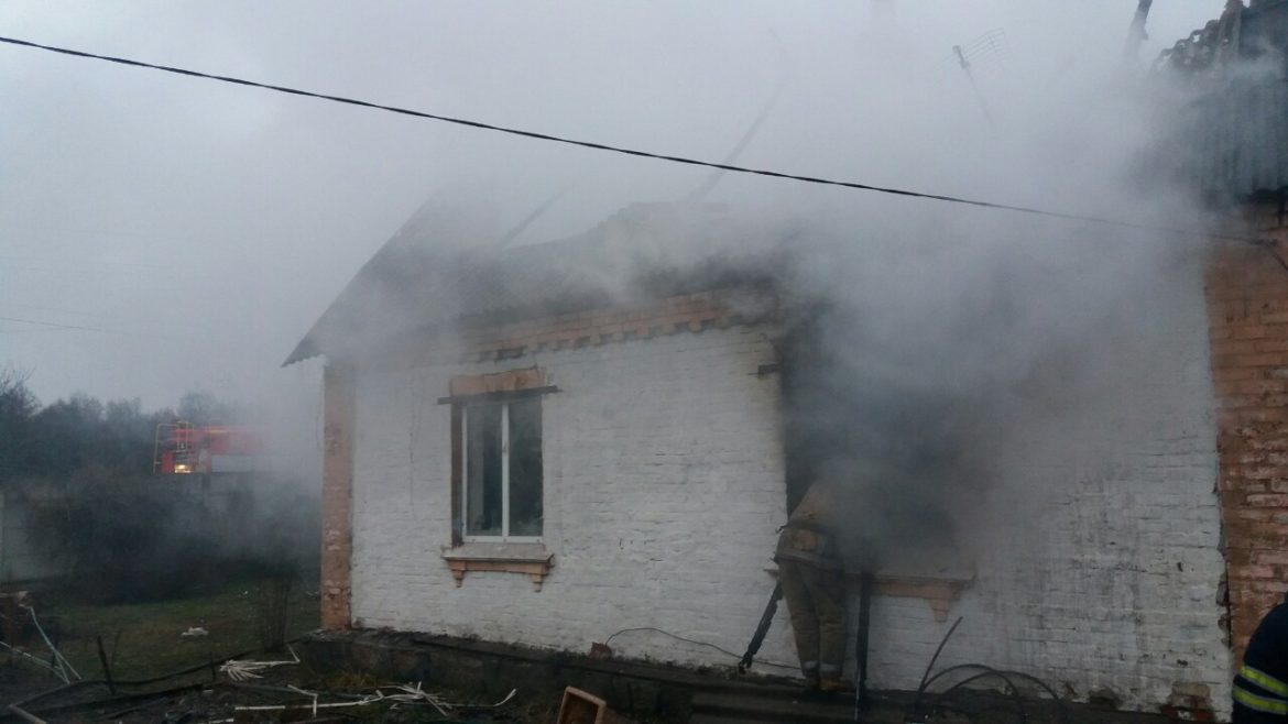 На Васильківщині під час пожежі загинула жінка