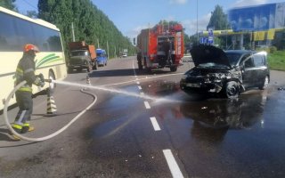 ДТП в Василькові. «Chevrolet» та «Volkswagen»