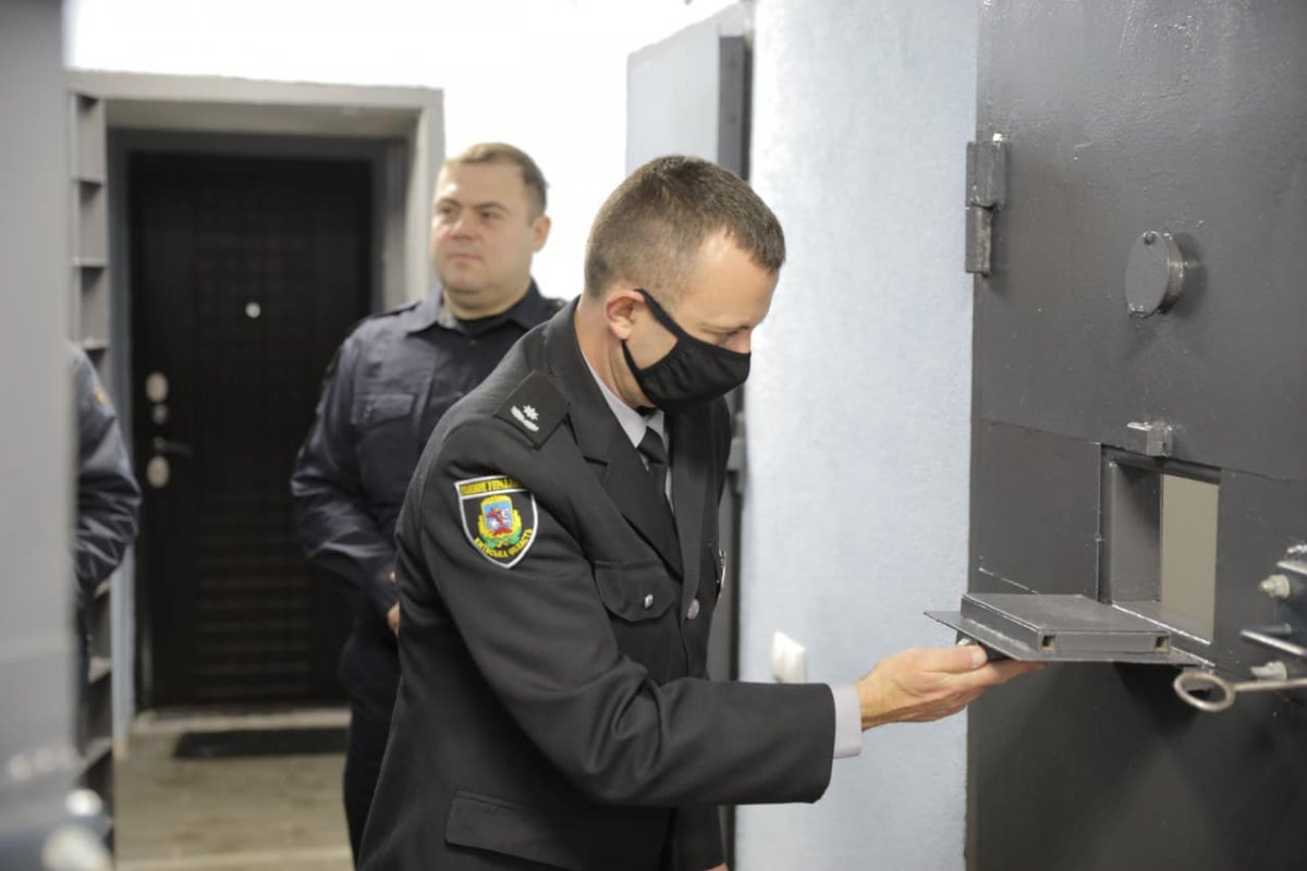 В Василькові відремонтували ізолятор тимчасового тримання  за європейськими стандартами