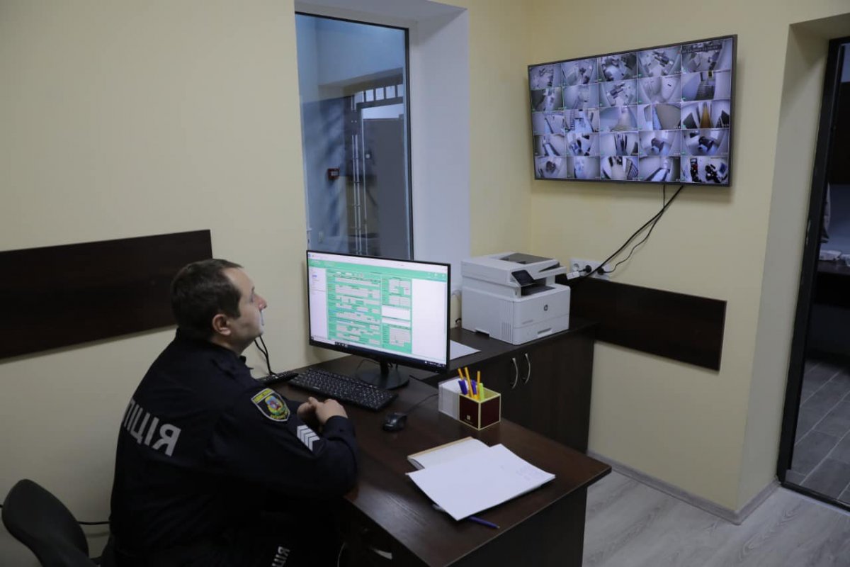В Василькові відремонтували ізолятор тимчасового тримання  за європейськими стандартами