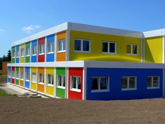 Етапи будівництва модульної школи