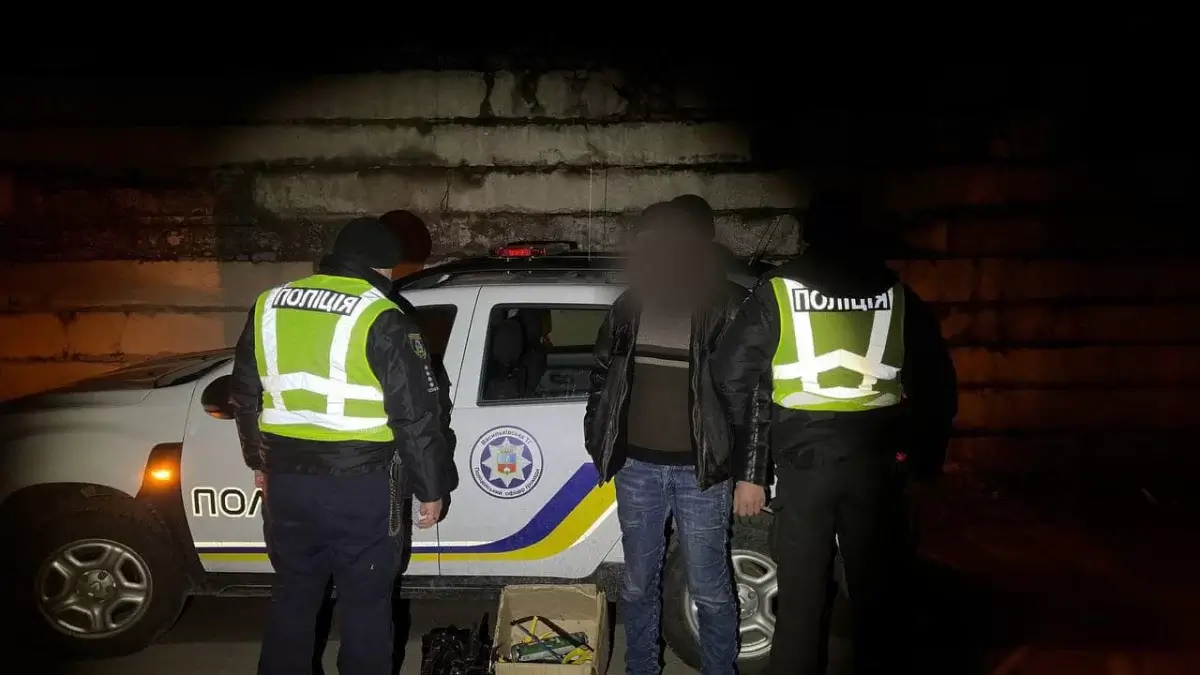 В місті Васильків знов затримали крадія