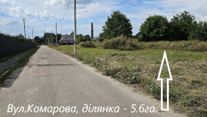 ПРОДАЖ! Земельна ділянка - 5.6га межує з м.Васильків