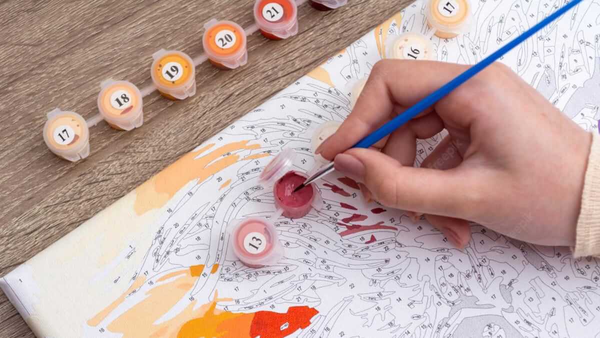 Техники и лайфхаки для рисования картин по номерам