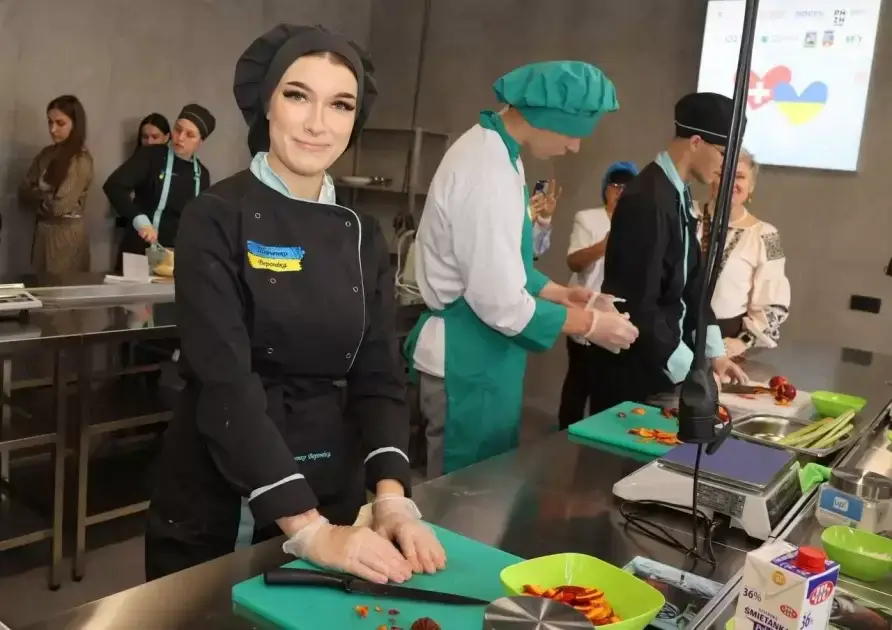 У Василькові відкрили кулінарний хаб для студентів професійного коледжу