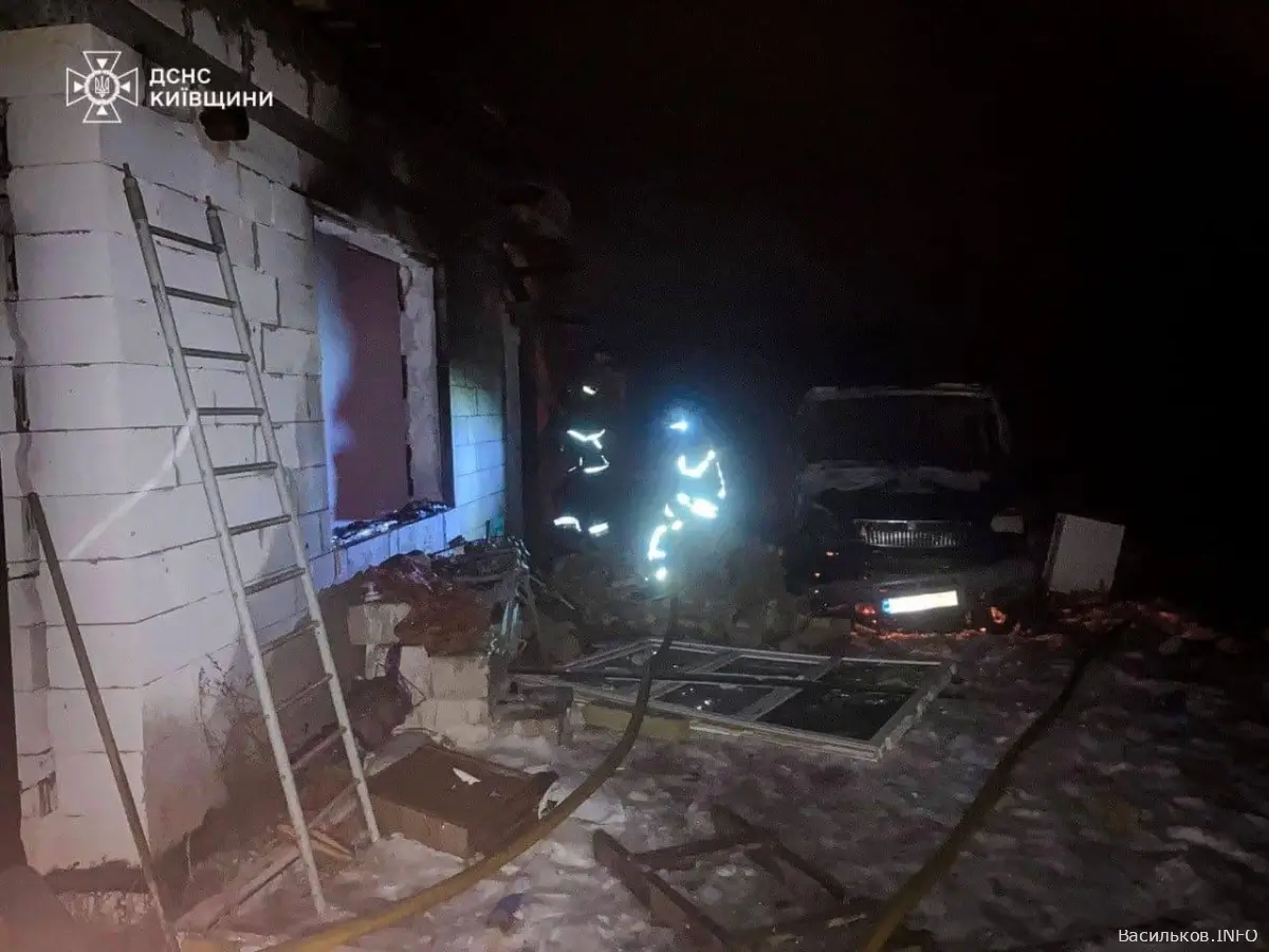 Вибух газового котла в будинку  під Васильковом: постраждали двоє дітей