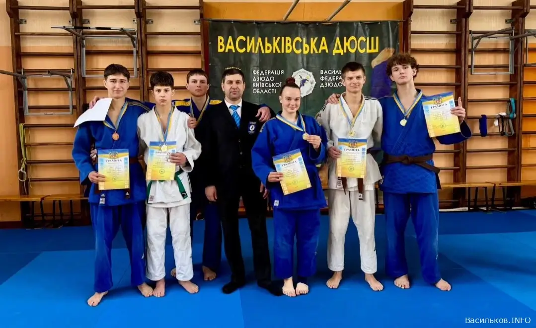 Васильківські дзюдоїсти  серед кращих  на чемпіонаті Київської області серед юніорів